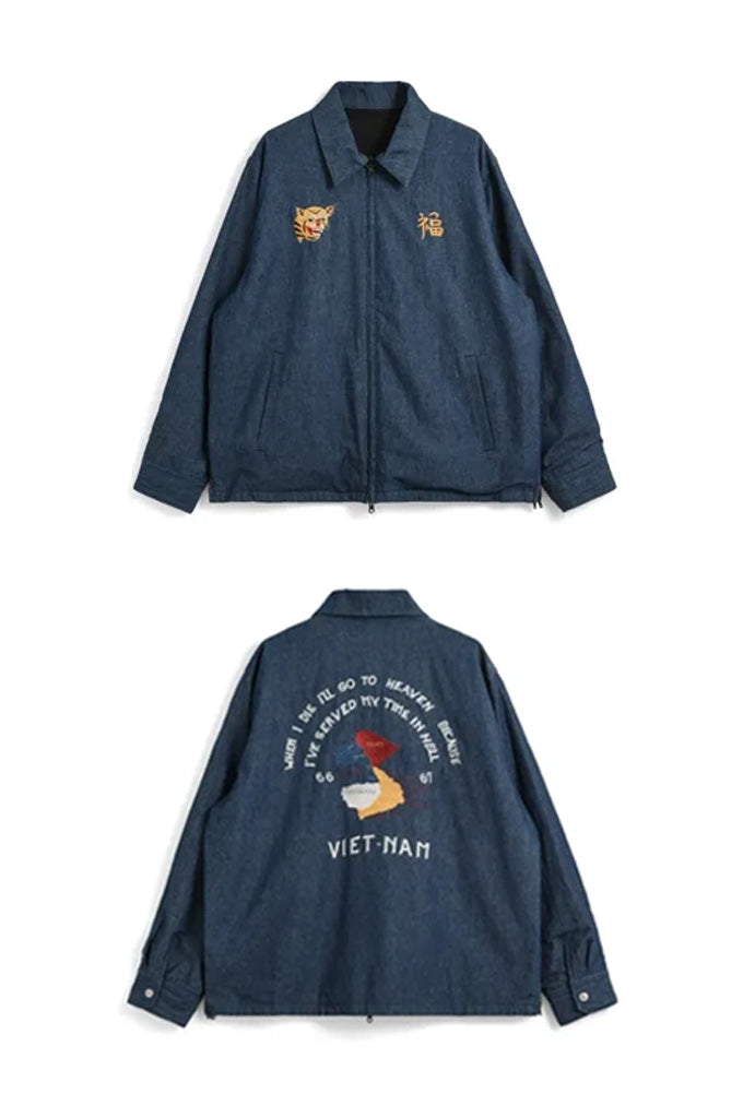 TAION【NON DOWN REVERSIBLE "VET" BLOUSON】