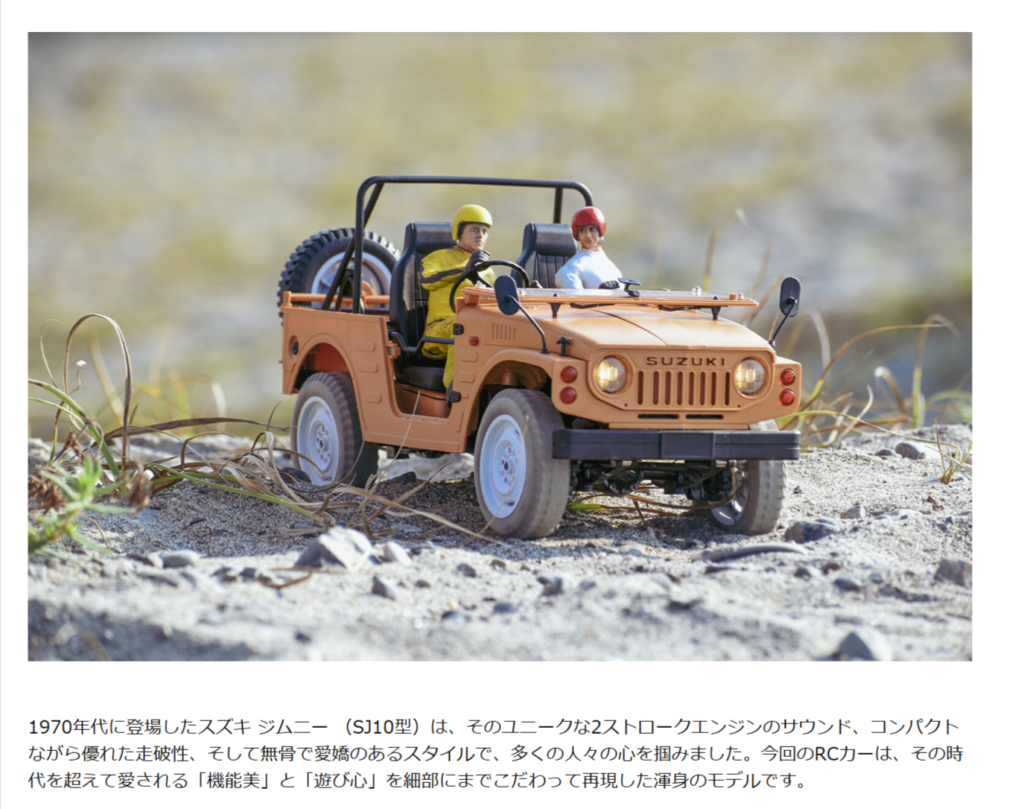 WPL JAPAN【 スズキ ジムニー(SJ10 1型) C84 RTR】