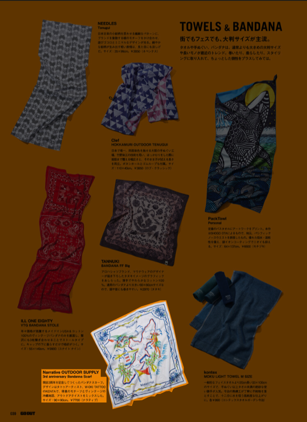  Souvenir Bandanna Scarf】