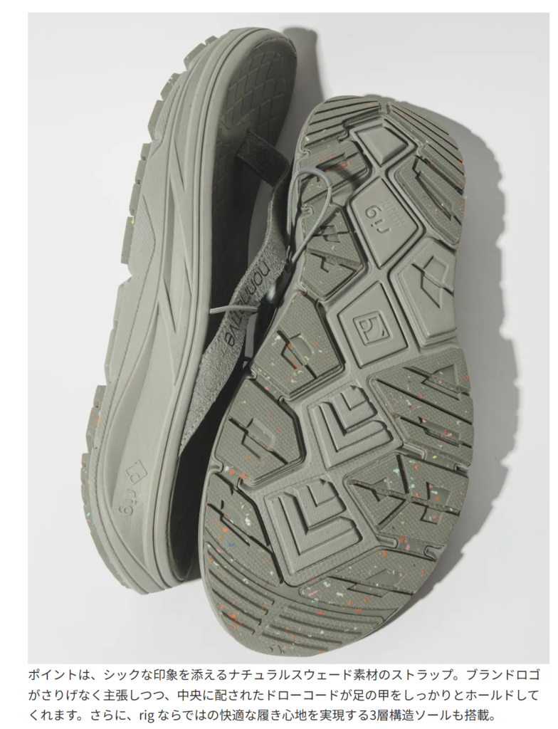 rig FOOTWEAR×nonnative PWANI