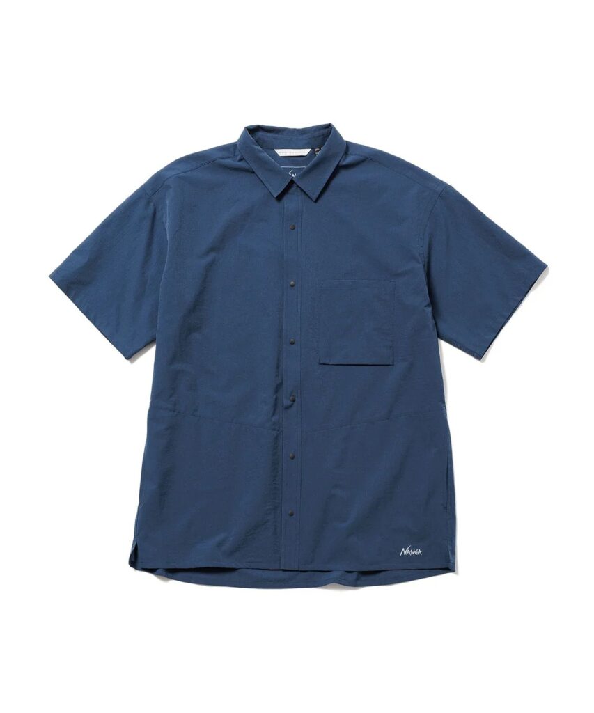 NANGA【ドットエア® コンフィー ショートスリーブシャツ】 NEWS PRESS