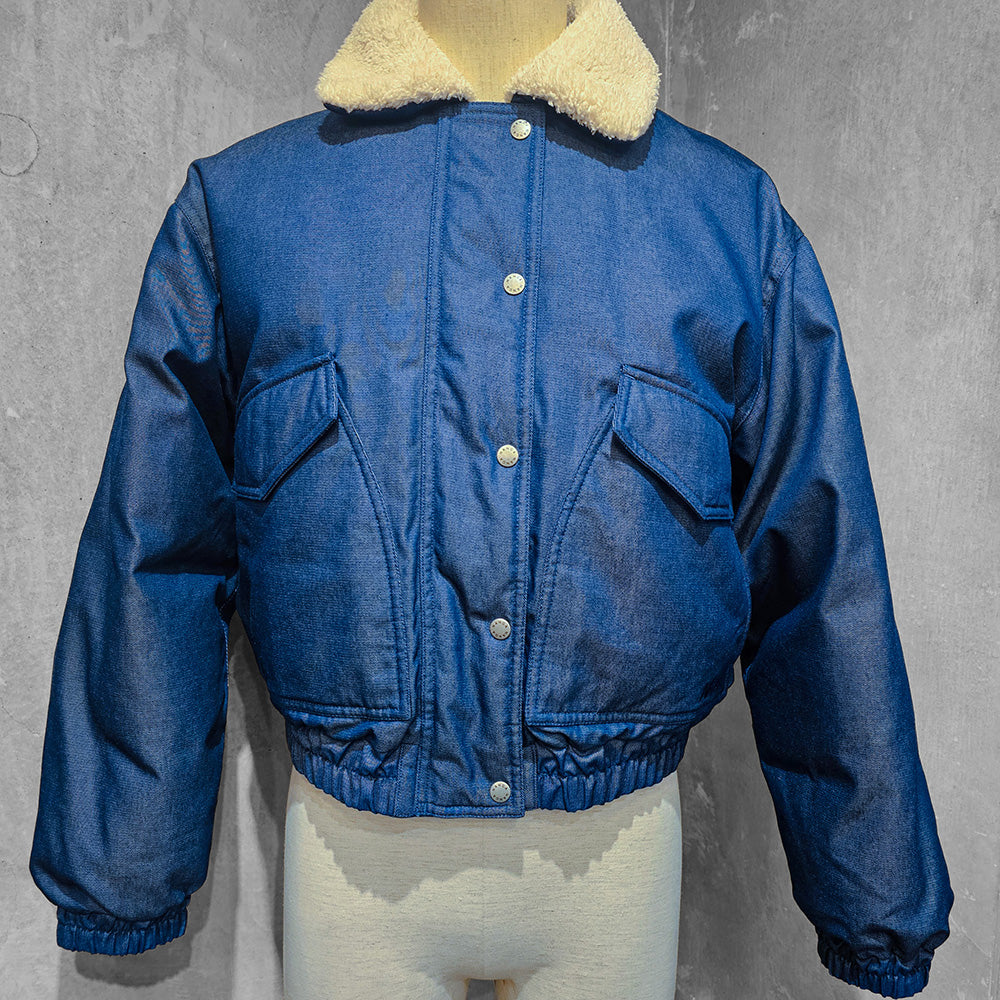 DENIM SHORT DOWN JACKET W