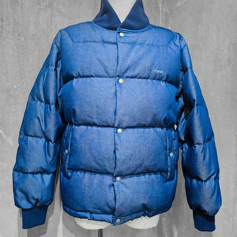 DENIM DOWN JACKET