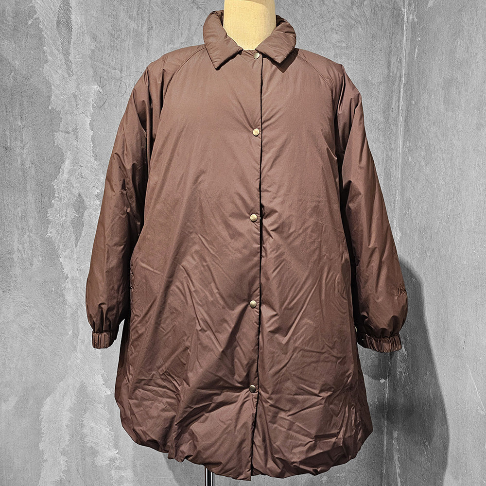 TENT FORM DOWN COAT W