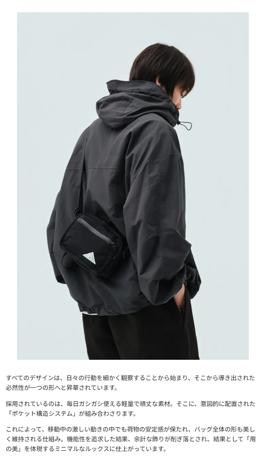 Found Pocket【DICE CROSS BAG】