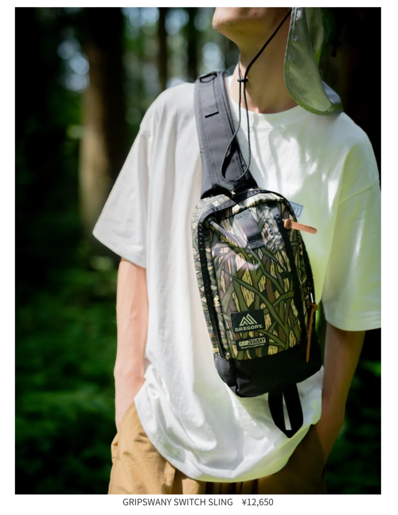 GRIP SWANY×GREGORY【 SWITCH SLING GS】