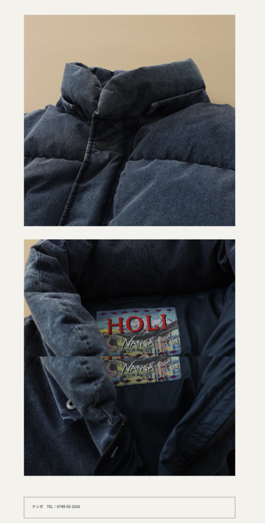 NANGA【HIMA DOWN JACKET】