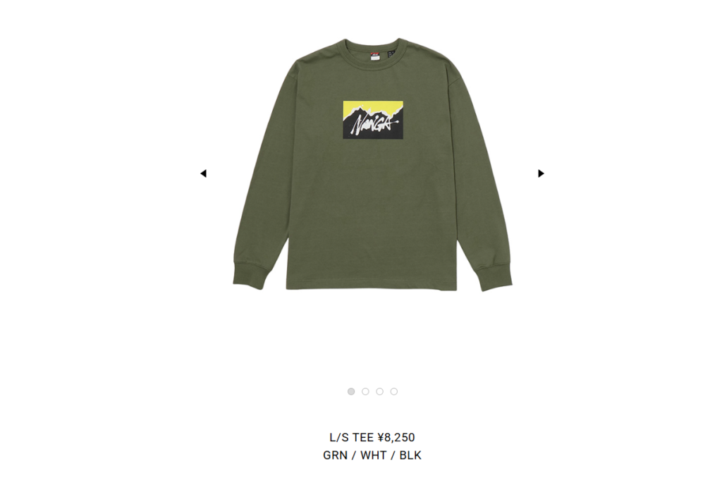 NANGA×RYUJI KAMIYAMA ロングスリーブ Tシャツ