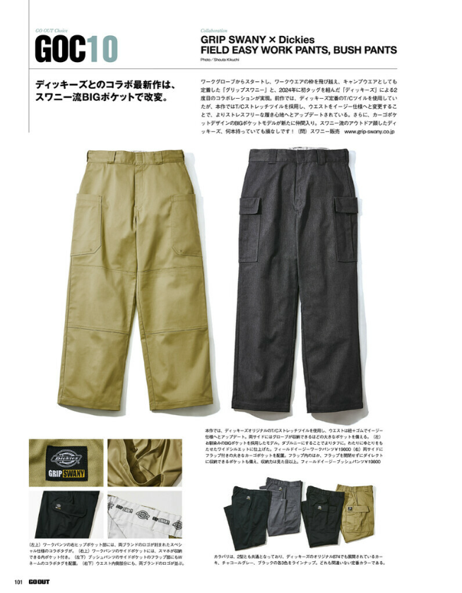 GRIP SWANY【GRIP SWANY×Dickies】