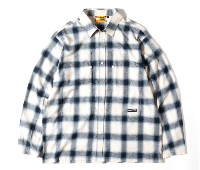GRIP SWANY【BRUSHED CHECK SHIRTS】