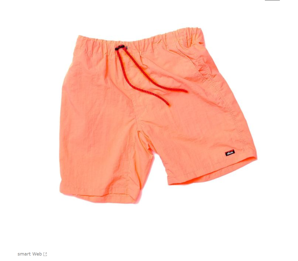 NANGA【NYLON TUSSER EASY SHORTS】