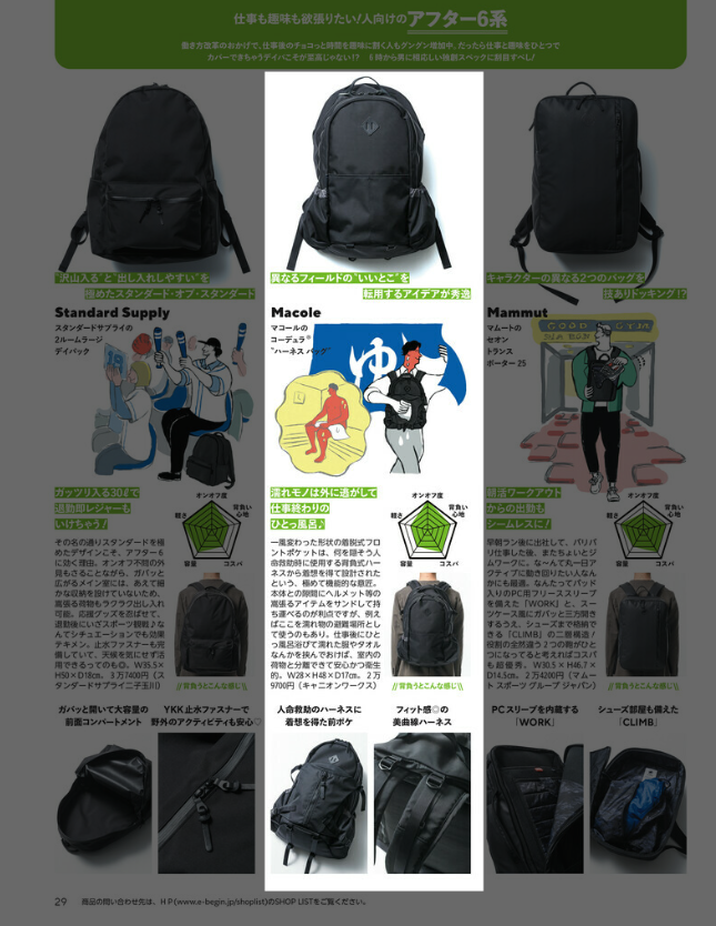 MACOLE【Cordura®”Harness Pack”】