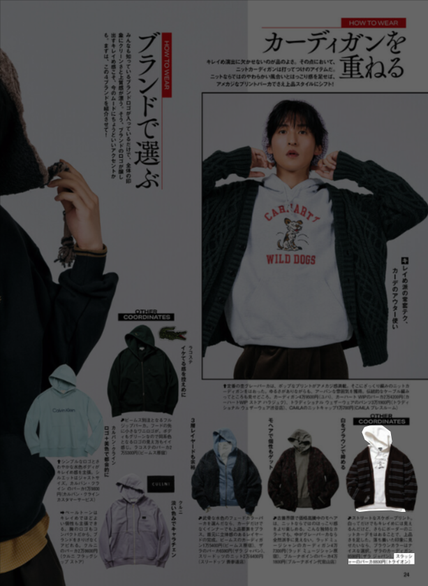 THRASHER【GONZ ART HOODIE SWEAT PARKA】