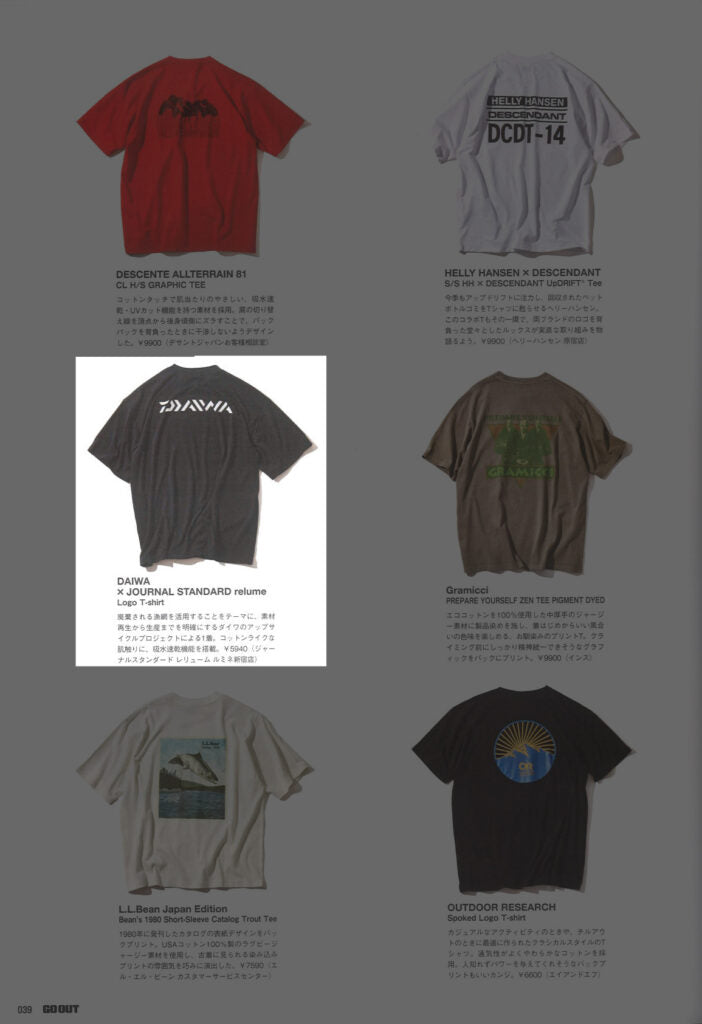 DAIWA【Logo T-shirt】