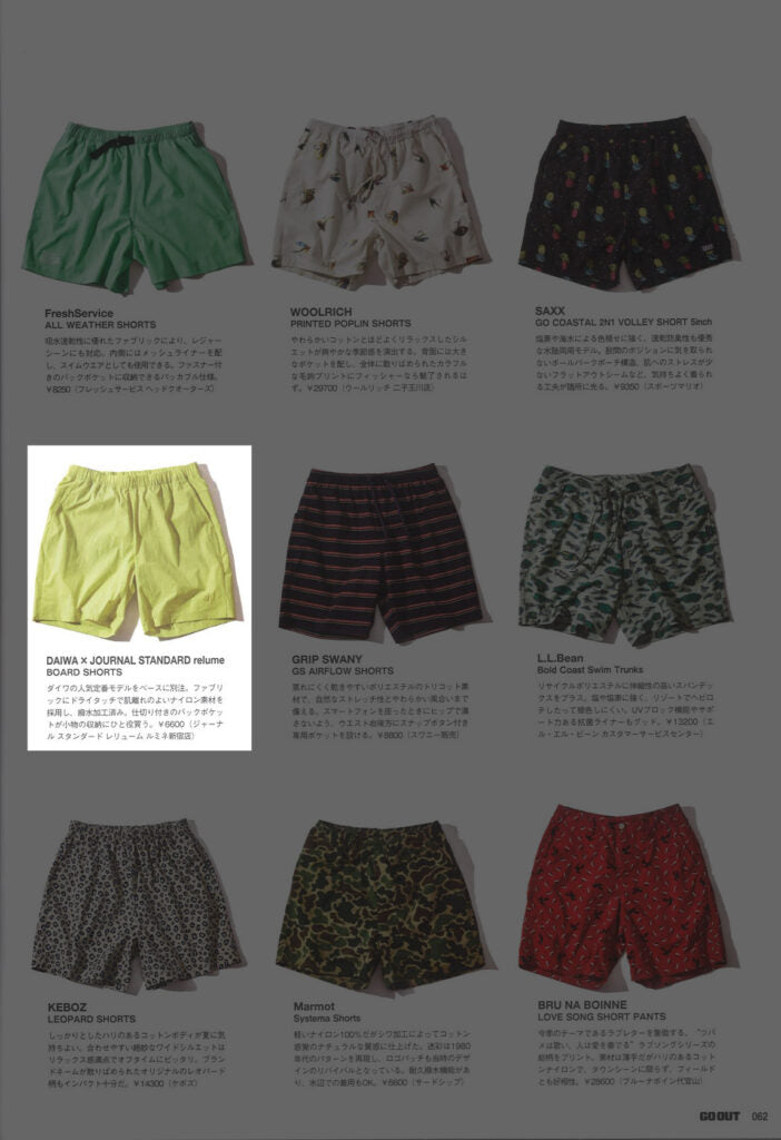 DAIWA【BOARD SHORTS】
