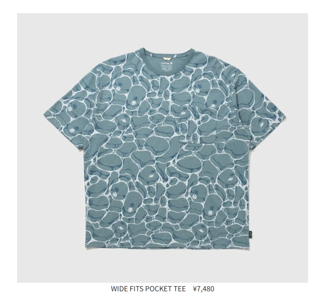 GOHEMP【WIDE FITS POCKET TEE】