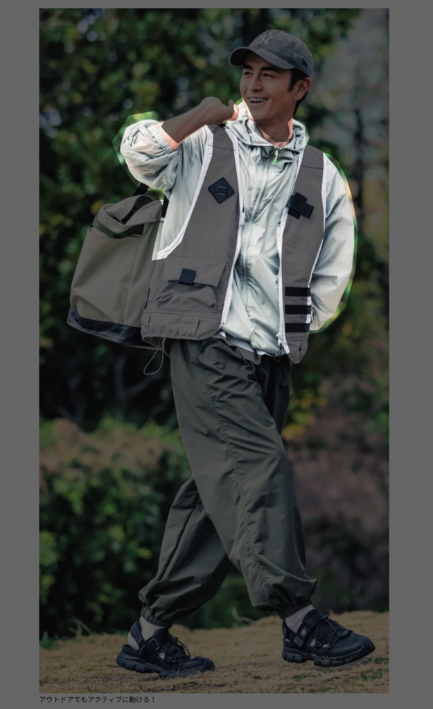  CALM AND RIDE【HIGH VENTILATION ANORAK】