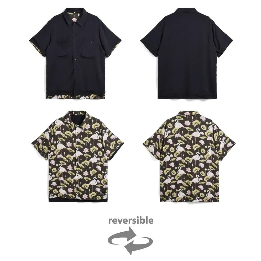TAION【NON DOWN REVERSIBLE “PRINT”ALOHA SHIRT】