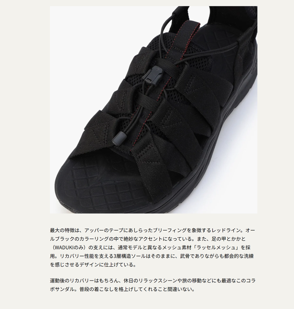 rig FOOTWEAR×BRIEFING