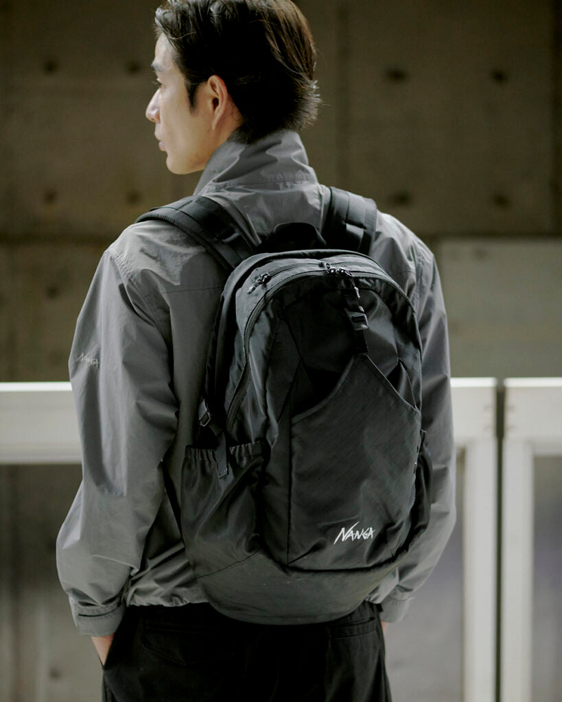 NANGA 2025FW SNS STILL / MOVIE製作-NYLON STAND COLLAR FIELD JKT