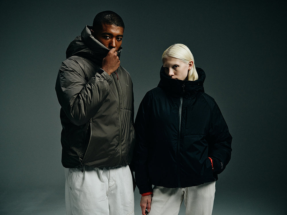 NANGA 2024FW SNS LOOK制作 – AURORA TEX DOWN