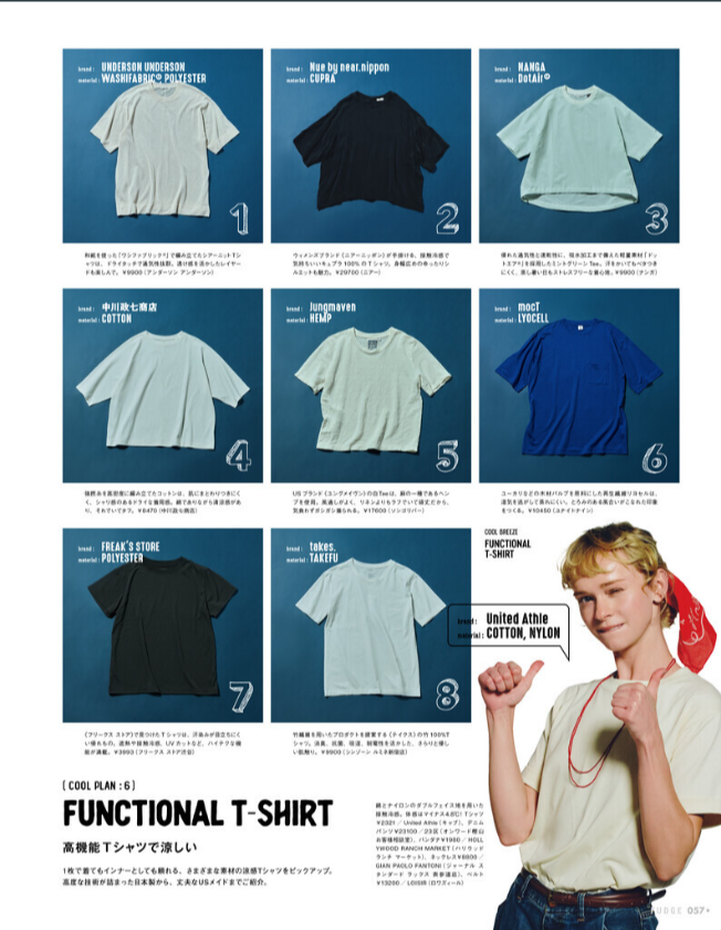 NANGA『ドットエア® コンフィー ショートスリーブTシャツ（ウィメンズ）』