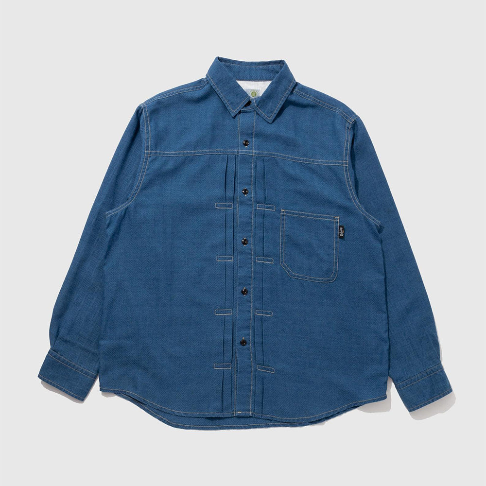 PLEATS WORK SHIRTS