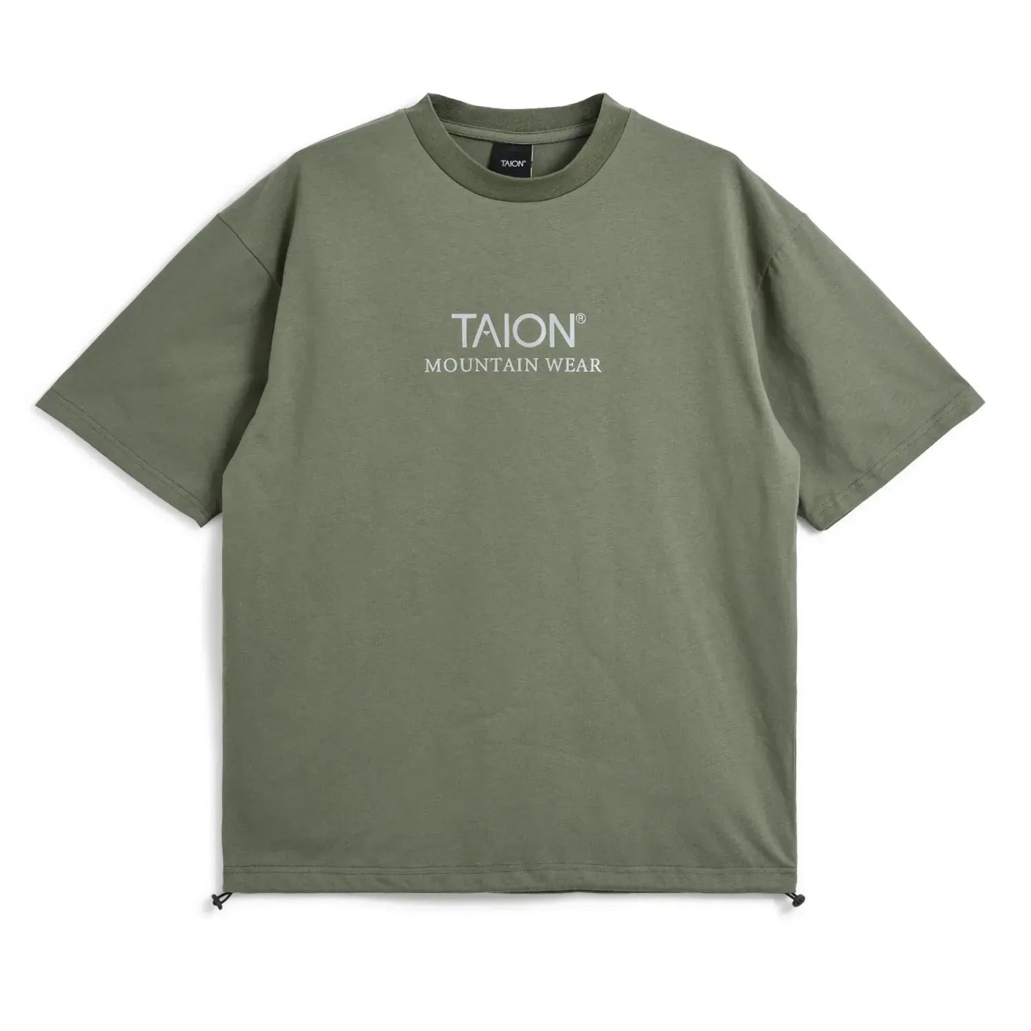 ノンダウン マウンテン リフレクタープリント Tシャツ