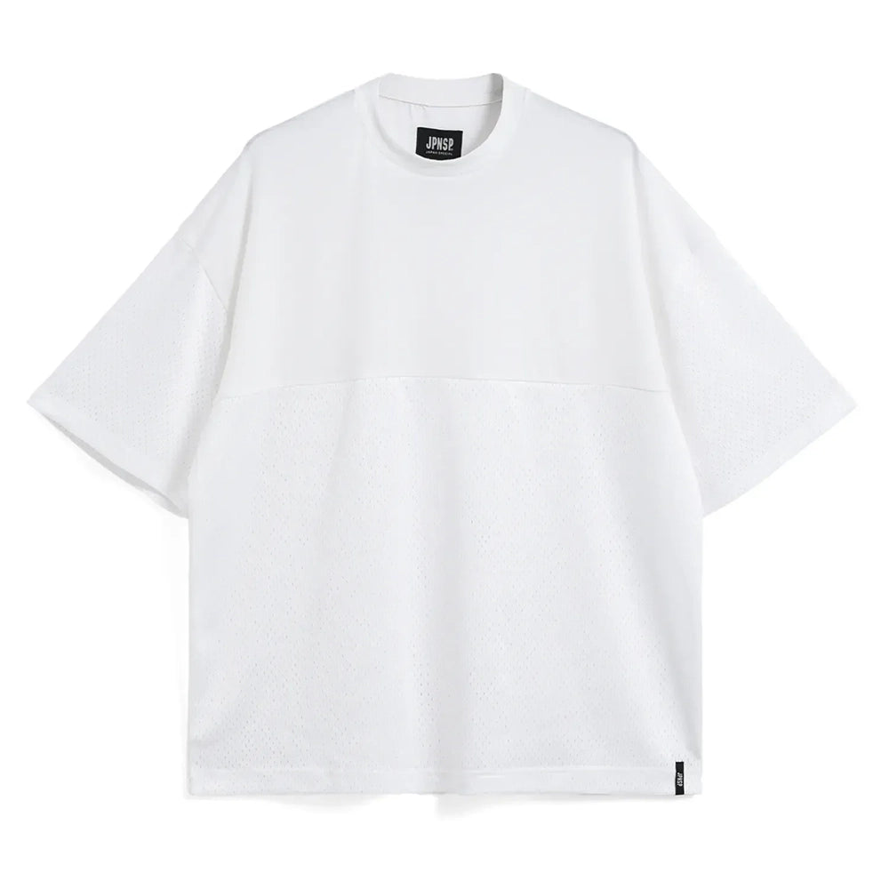 ノンダウン ジャパンスペシャル メッシュ切替 Tシャツ
