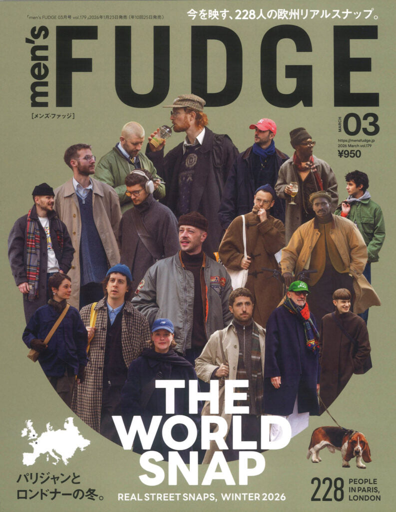 『men’s FUDGE』3月号