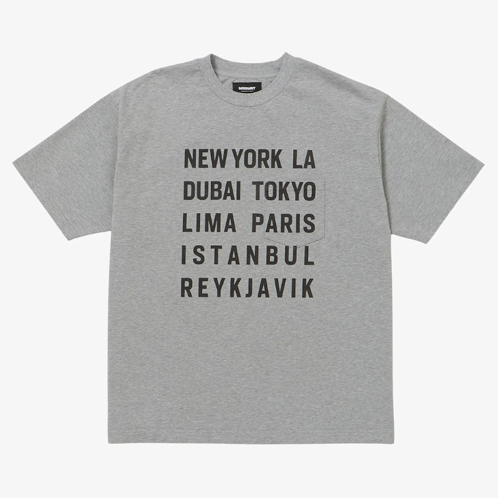 MODMNT【TOUR CITIES TEE】