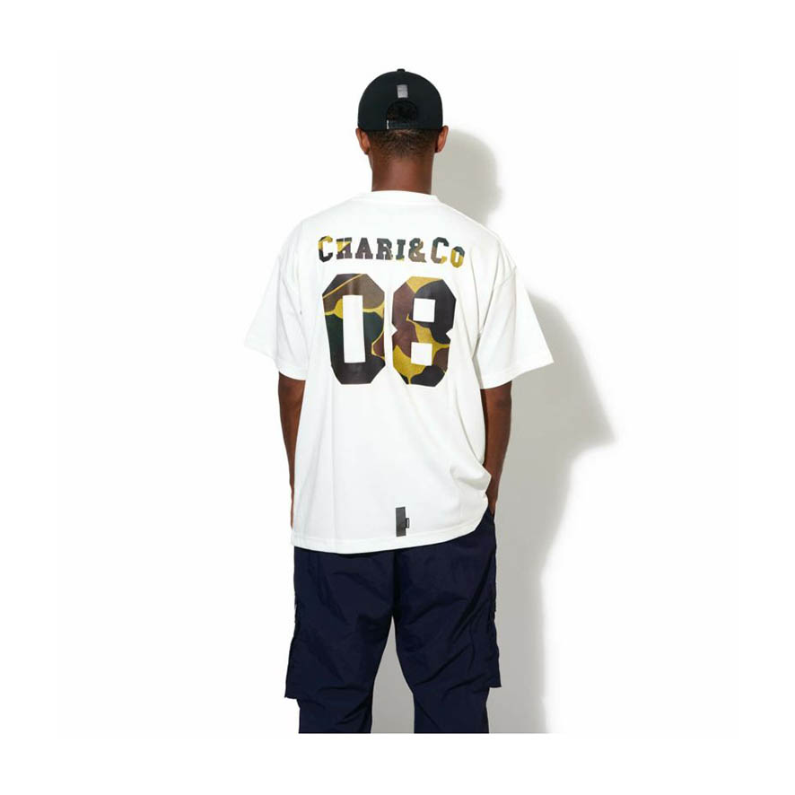 CAMO BACK NUMBER COOL TEE_White_3