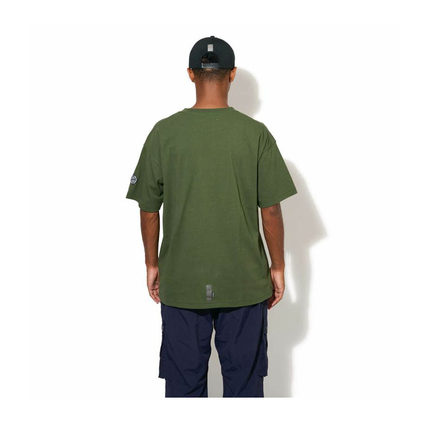 CIRCLE PATCH PKT TEE_Green_3