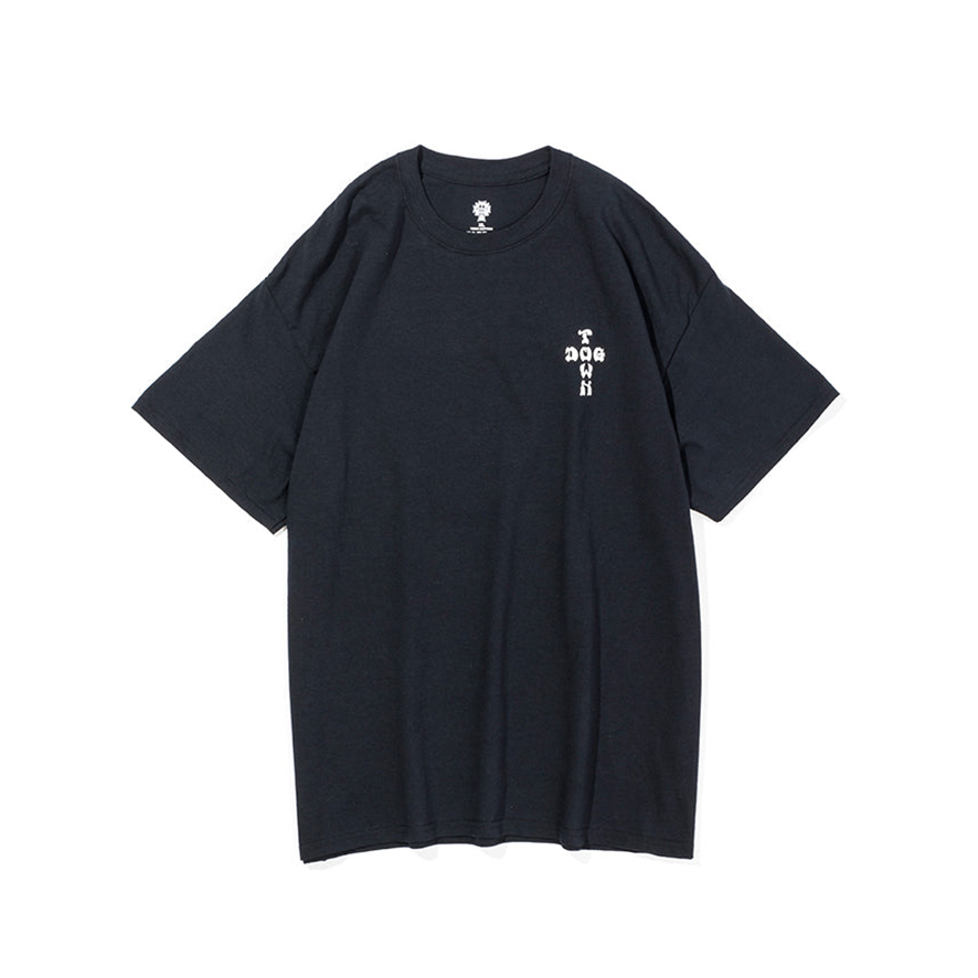 Cross Logo T-shirt_Black／White_1