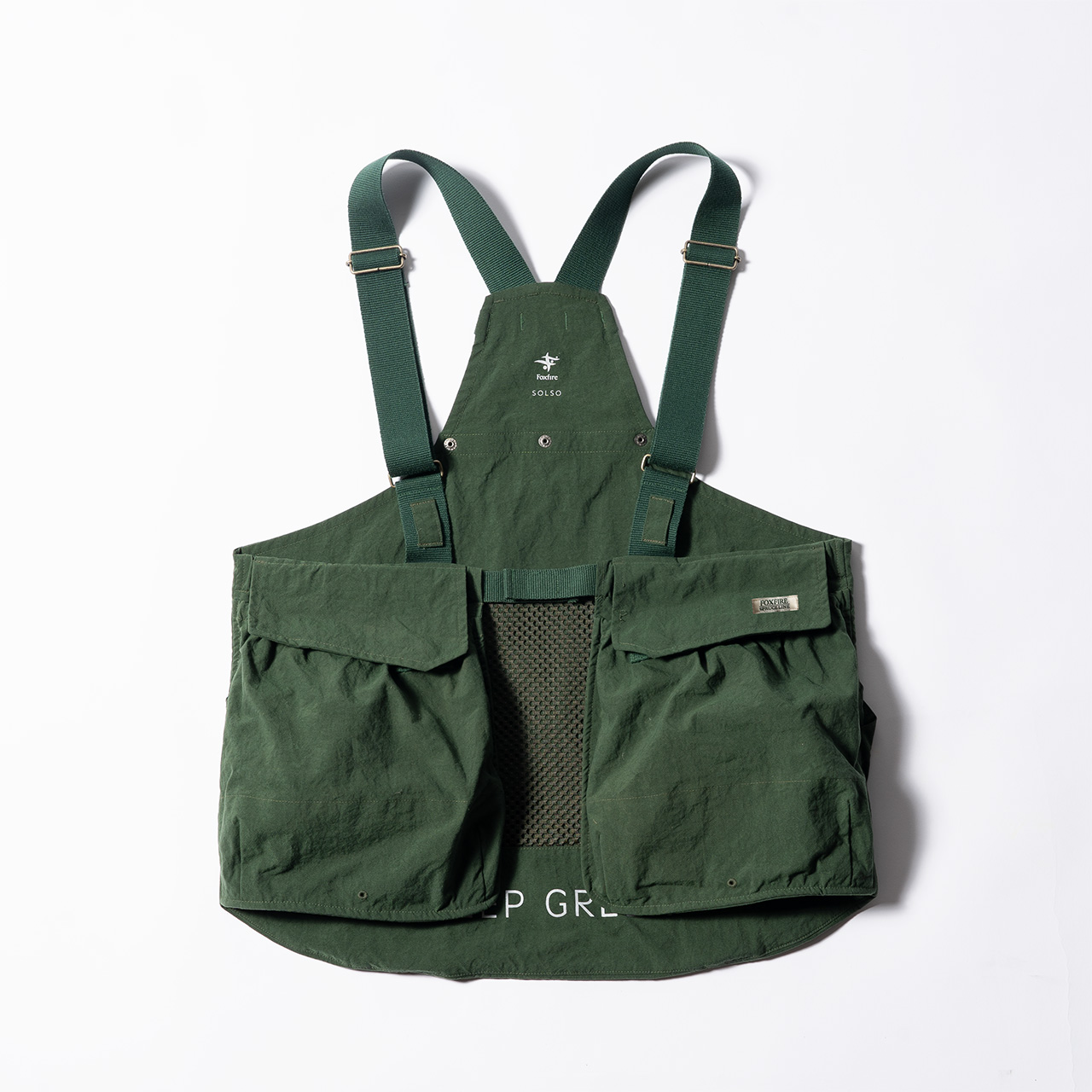 1_VERSATILE TACKLE VEST KEEP GREEN Ver_フォレストグリーン