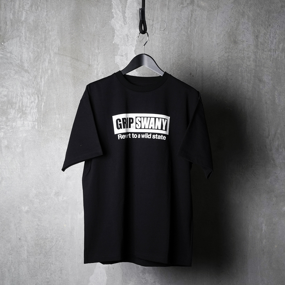 BOX LOGO TEE_BLACK