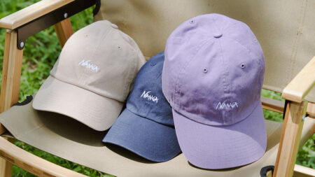 NANGA 2025SS SNS STILL/MOVIE製作-NANGA×’47 COTTON CAPシリーズ