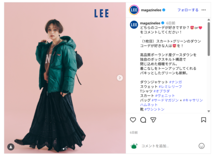 LEE Instagram